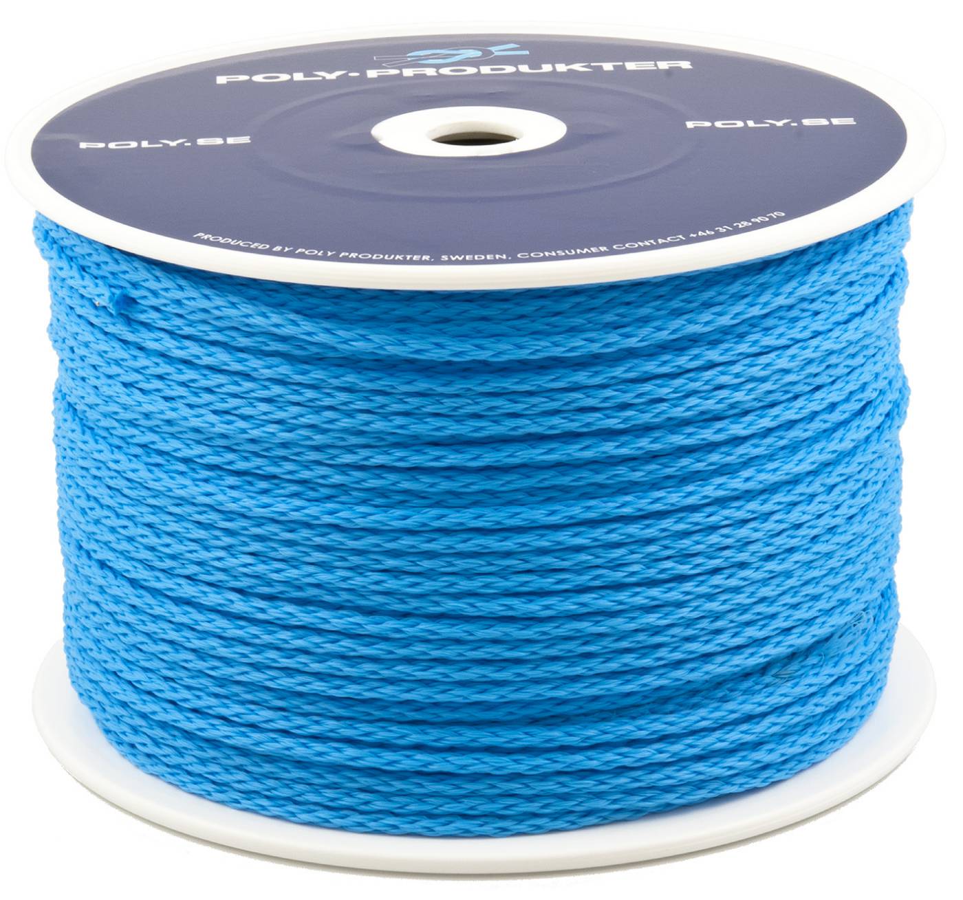 Polyethylene rope detachable braided