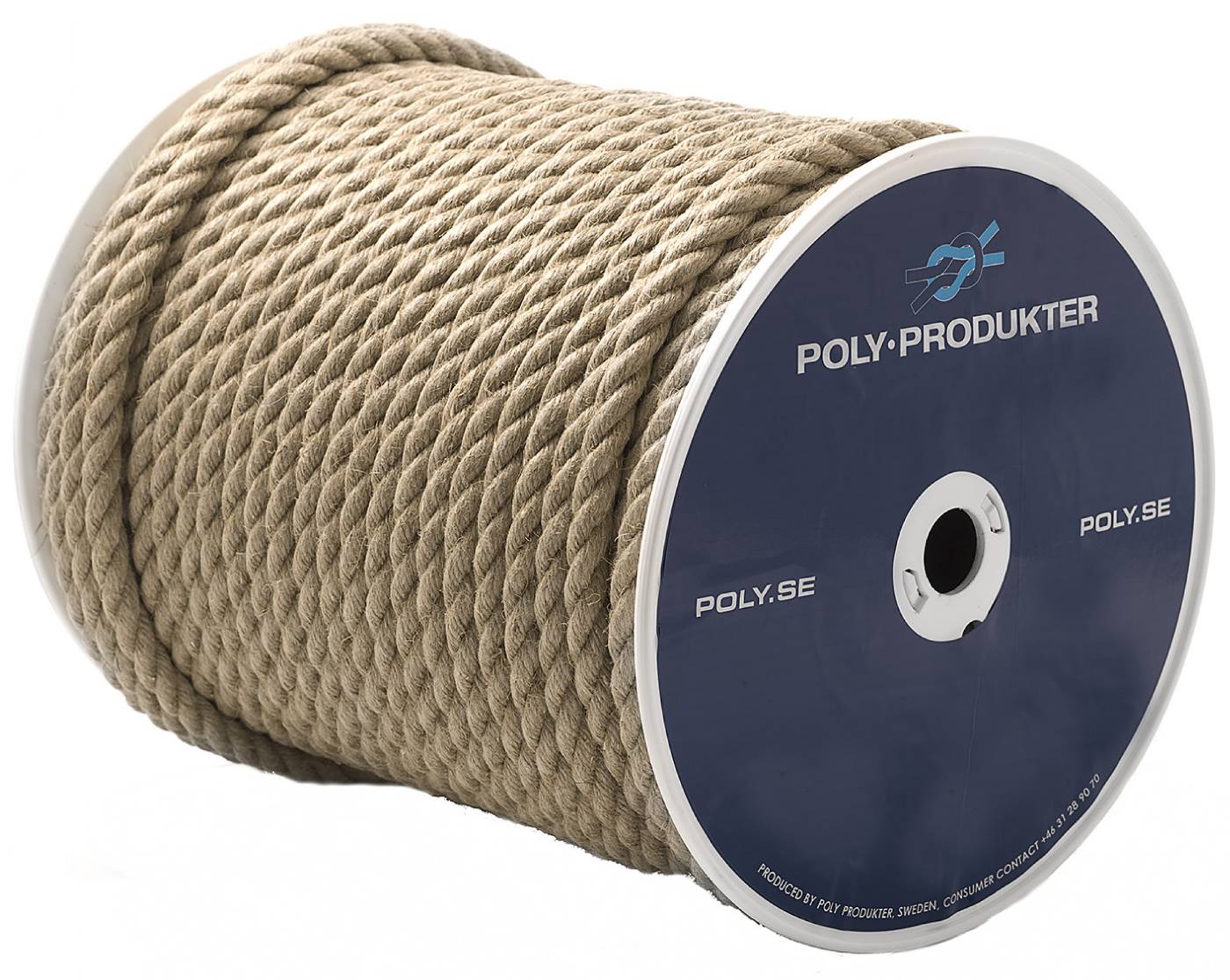Hemp rope 3-strand