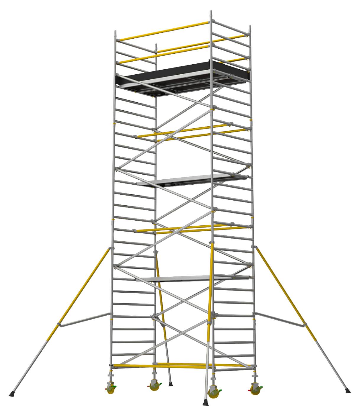 Roller scaffolding wide W.steps Ladders RT-1400XR