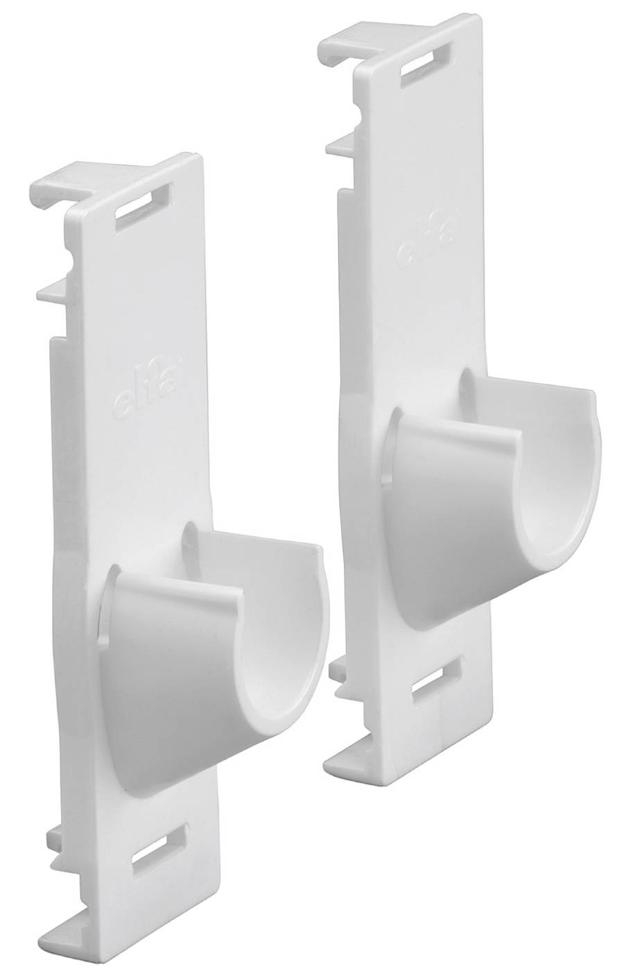 Clothes rail holder stand/stand, stand/wall Elfa