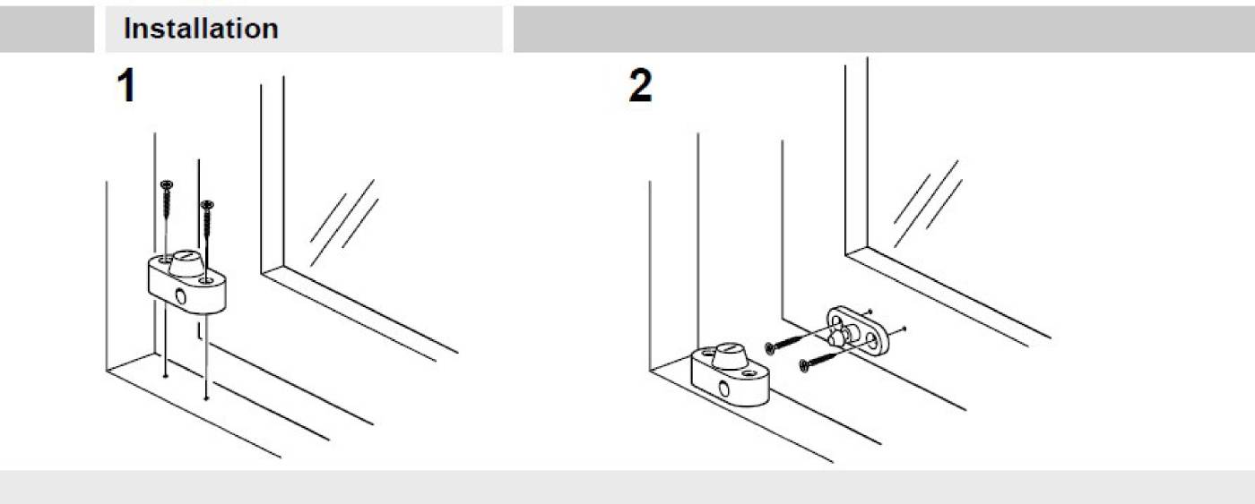 Fönsterlås Menova 1010