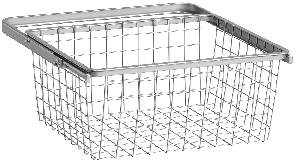 Wire basket 30 extendable Elfa
