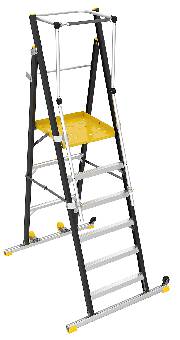 Work platform WAP+WP W.steps Ladders