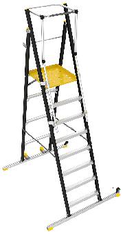 Work platform WAP+WP W.steps Ladders