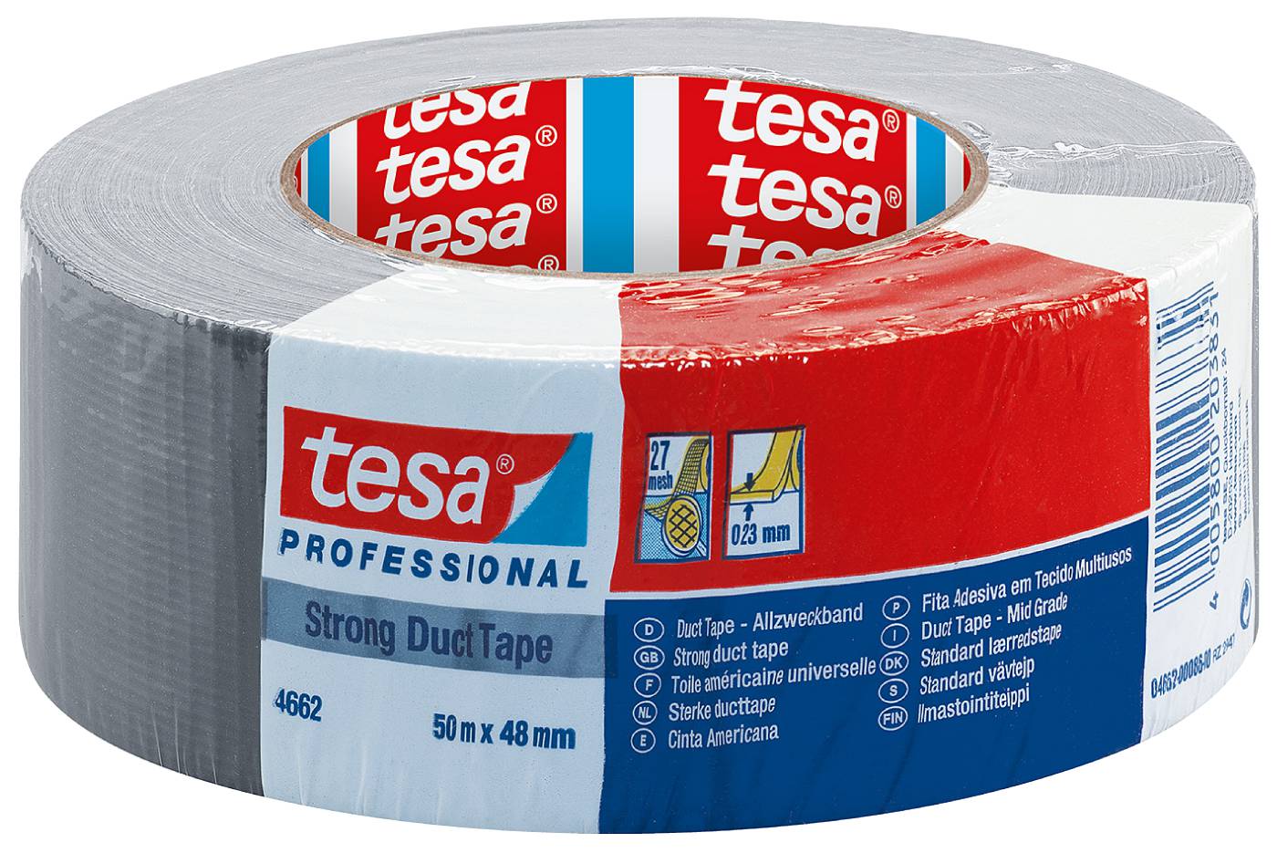 Silver tape - construction tape tesa 4662