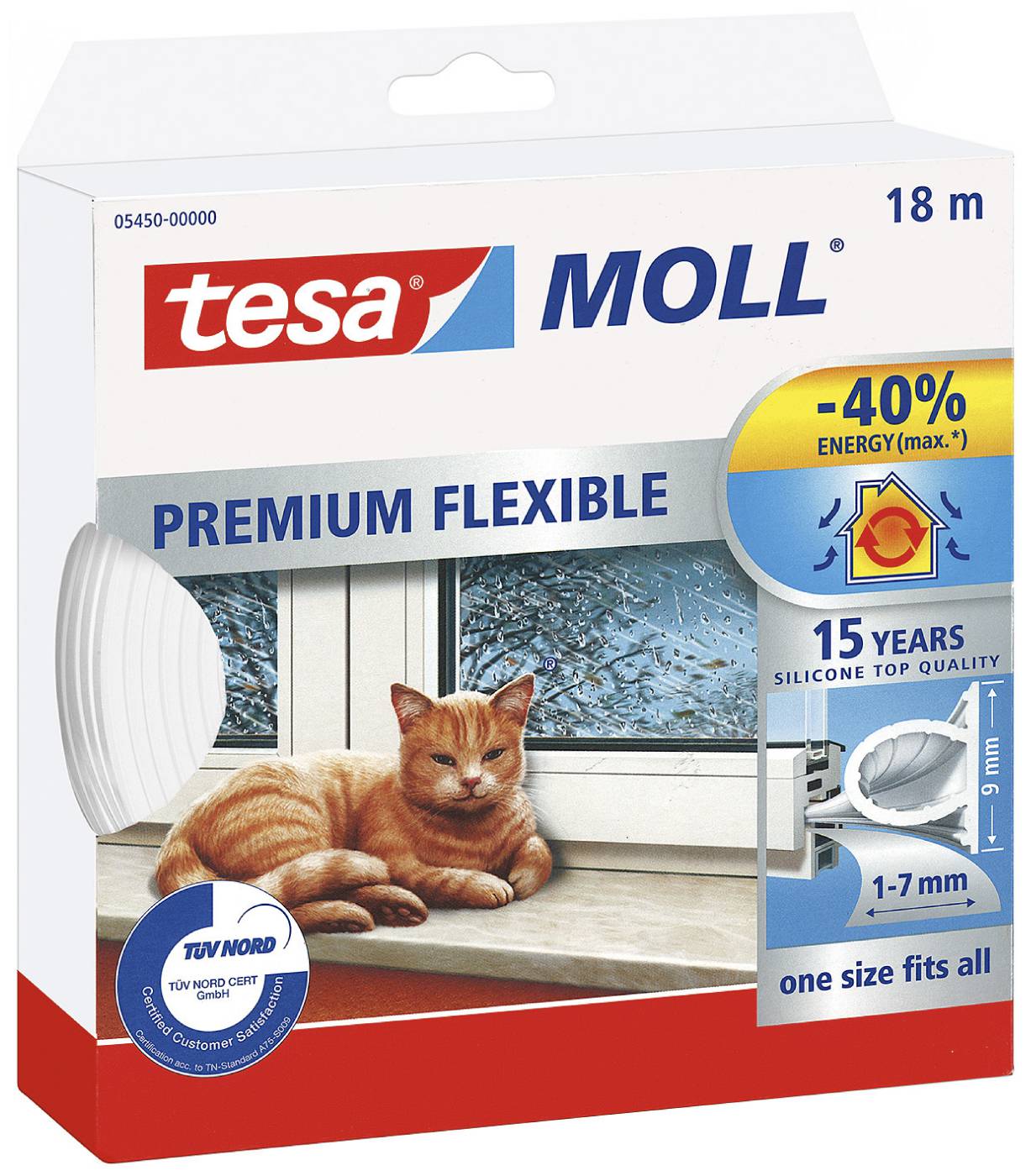 Silicone sealing strip tesa 5417, 5450