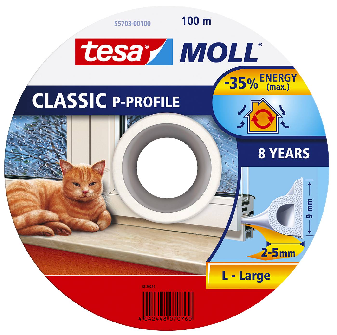 P-strip self-adhesive tesa 5390, 5391, 5570