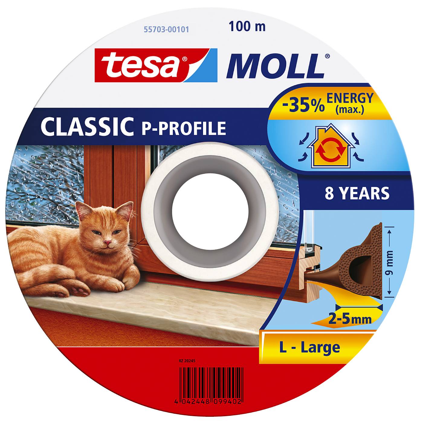 P-strip self-adhesive tesa 5390, 5391, 5570