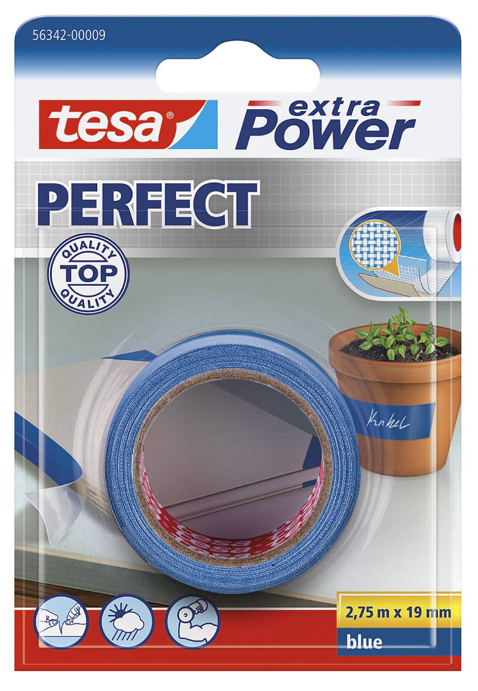 Fabric tape Tesa 4651, 56342, 56344