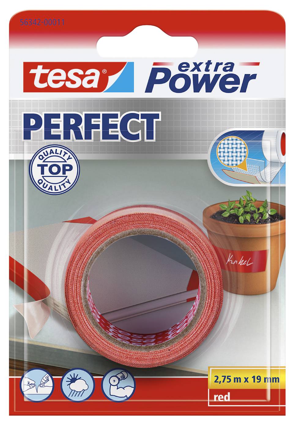 Fabric tape Tesa 4651, 56342, 56344