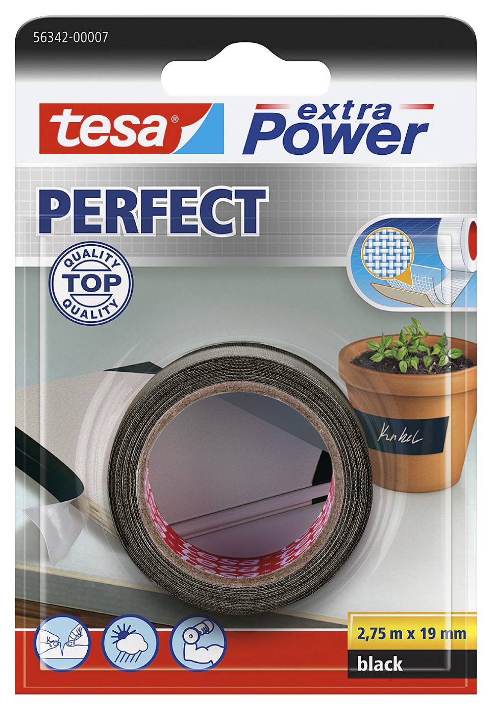 Fabric tape Tesa 4651, 56342, 56344