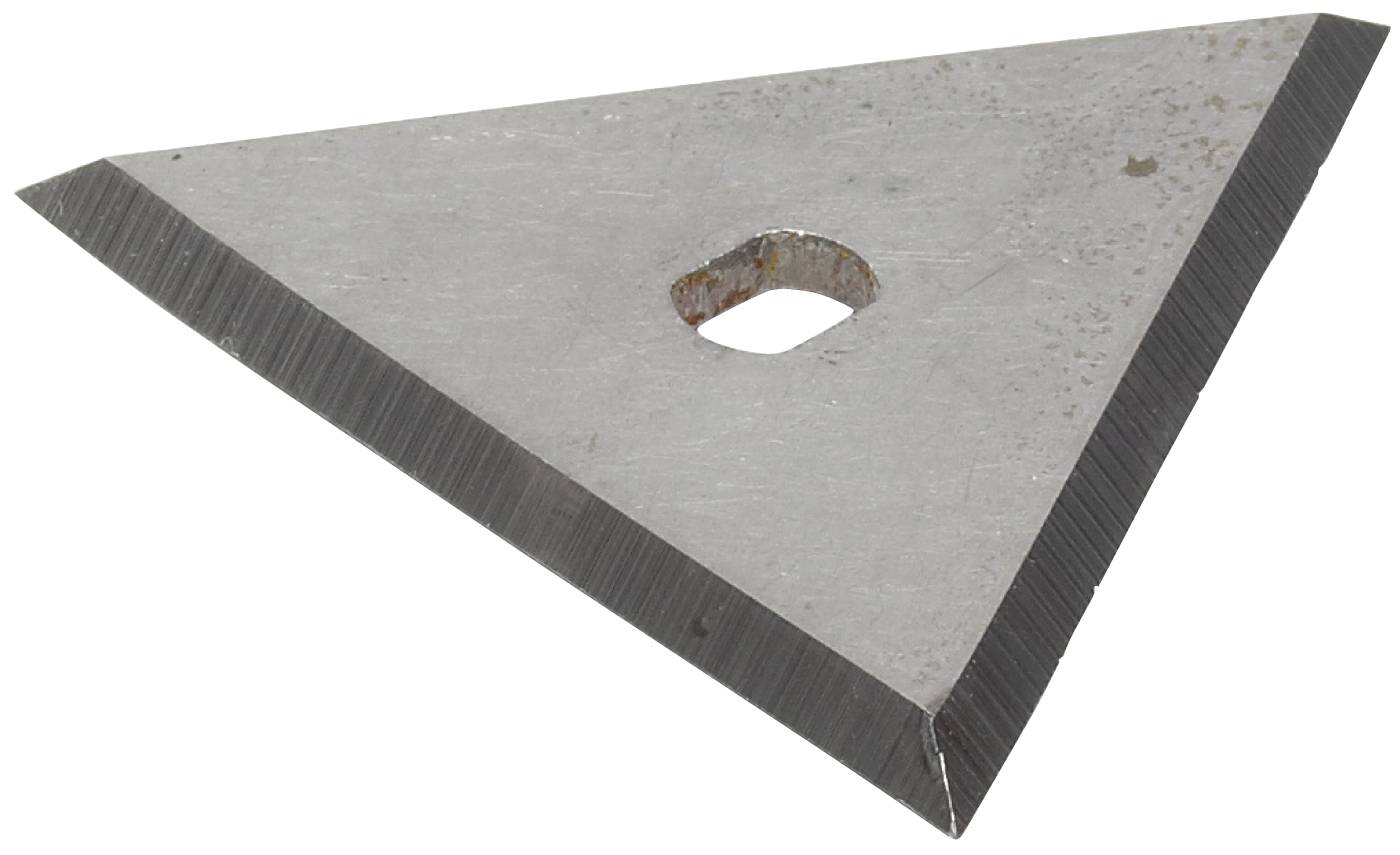 Steel blades for triangular scraper Anza