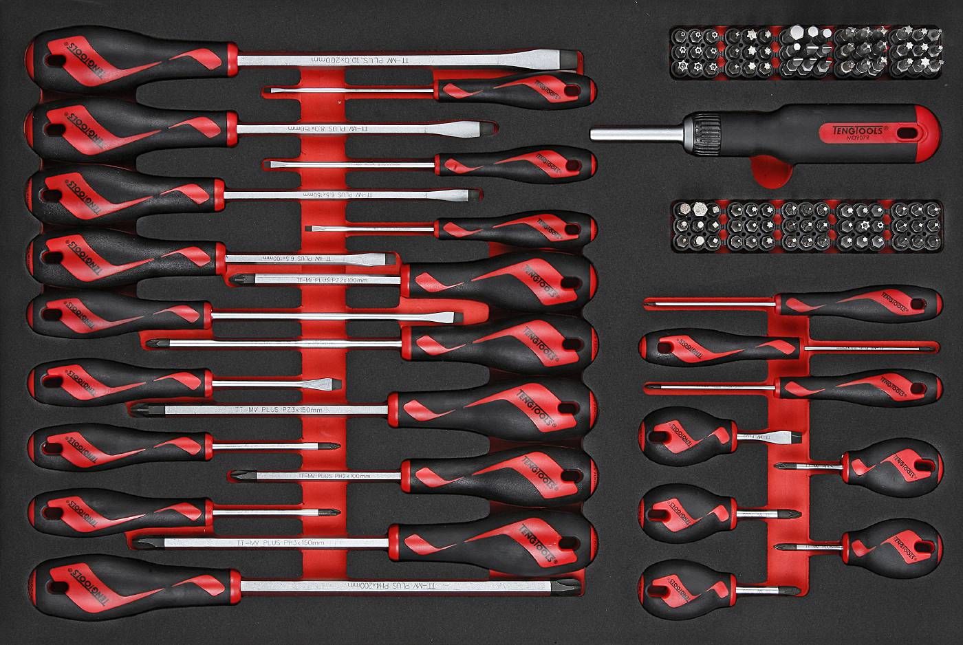 122 pc Screwdriver set Teng Tools TTEMD122N