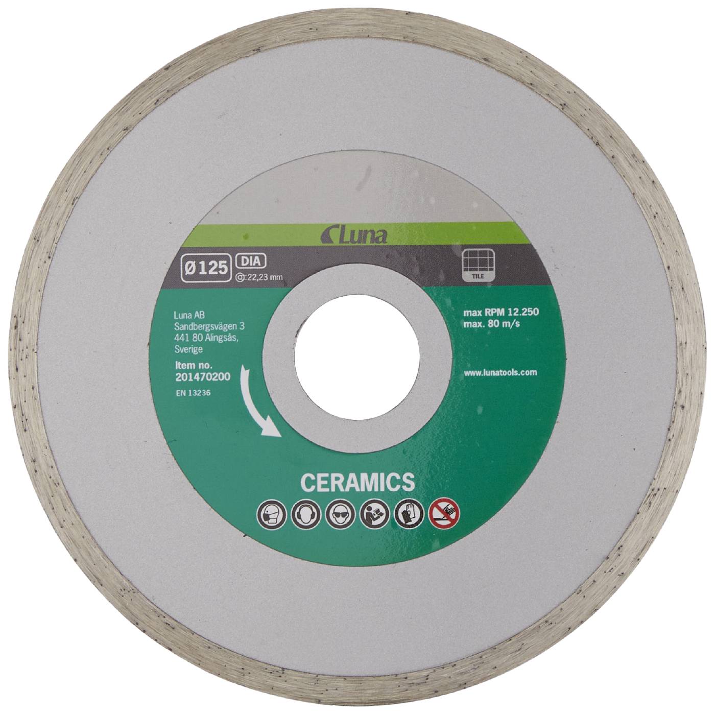 Diamond cut-off blade Ceramics