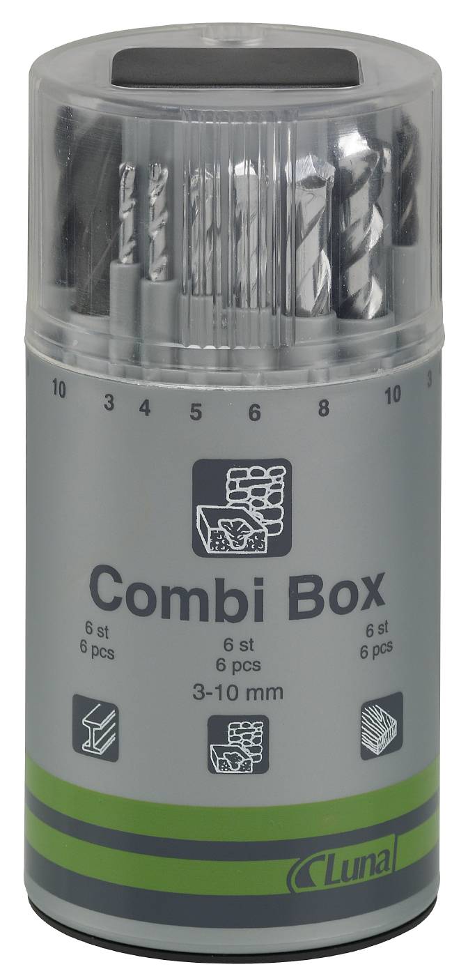 Borrsats Luna Kombi-Box