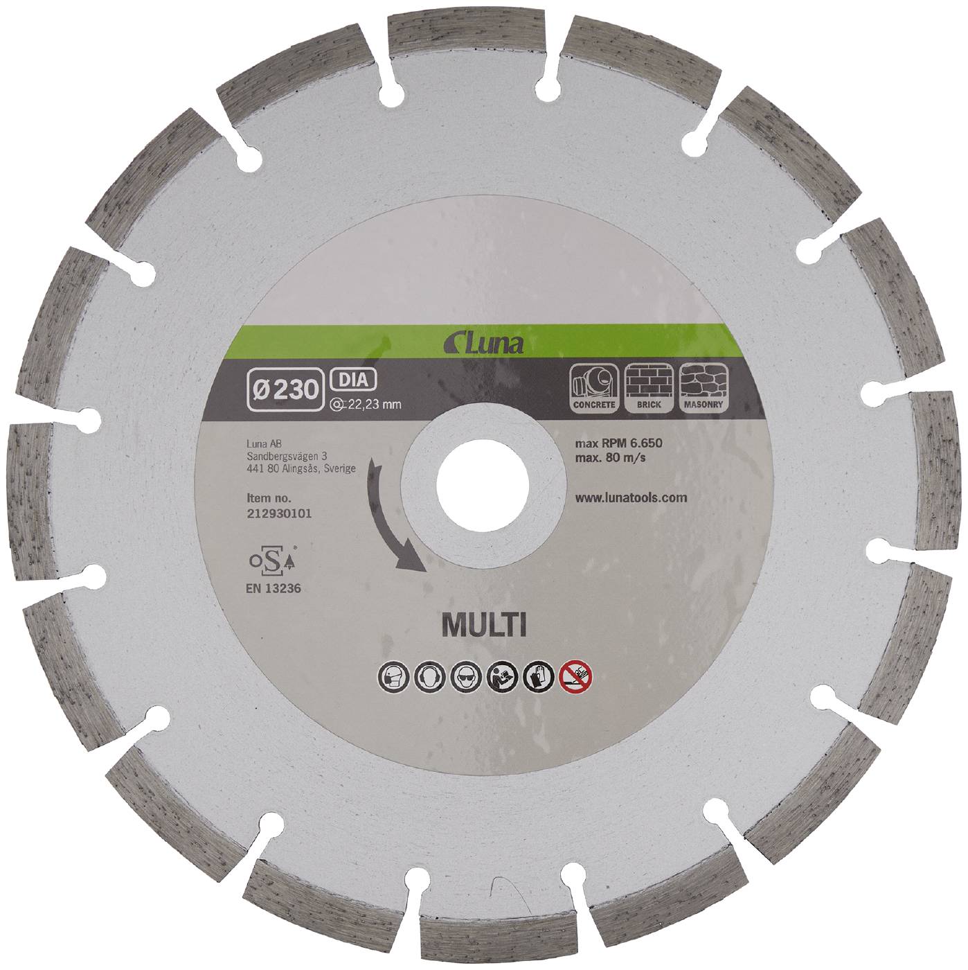Diamond cut-off blade Multi