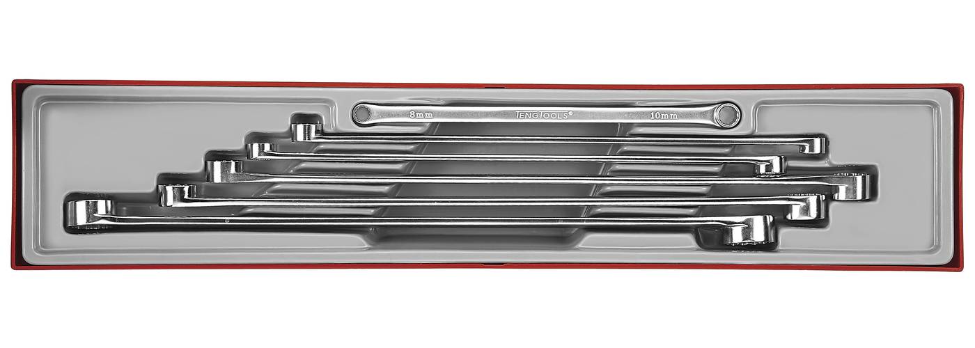 11 piece set of Ring spanners Teng Tools TTXFL06