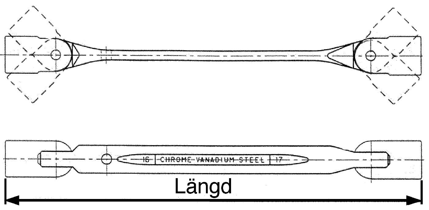 Bits/hyls-lednyckel Teng Tools 691406