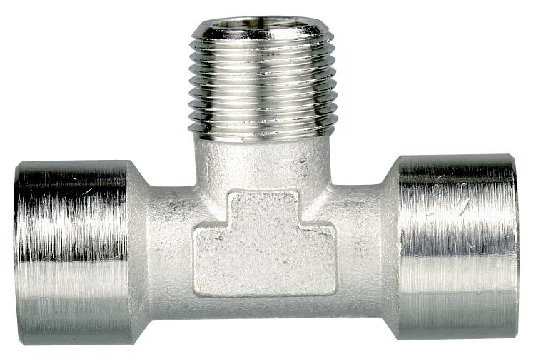 T-pipe with three connections