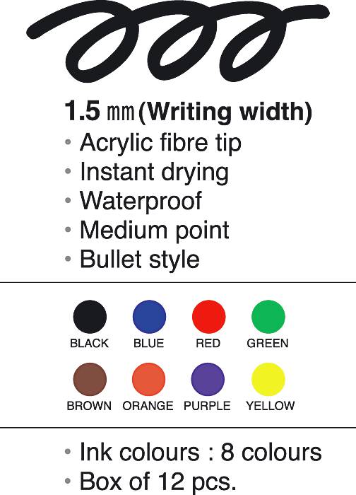 Marker pen Artline 70 / 90