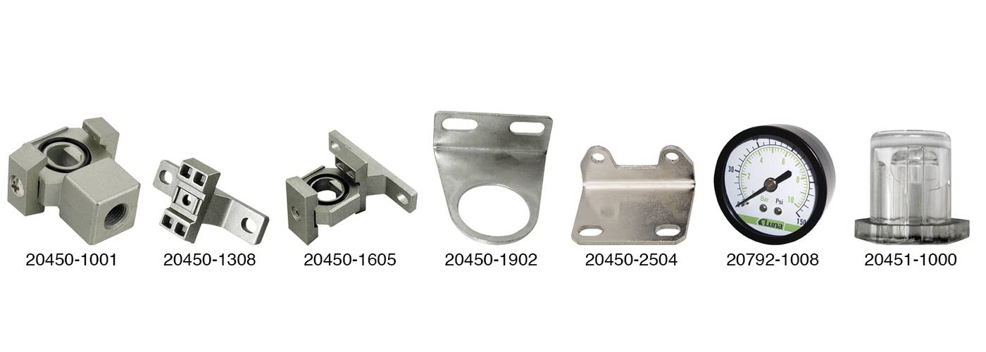 Accessories for Luna air handling