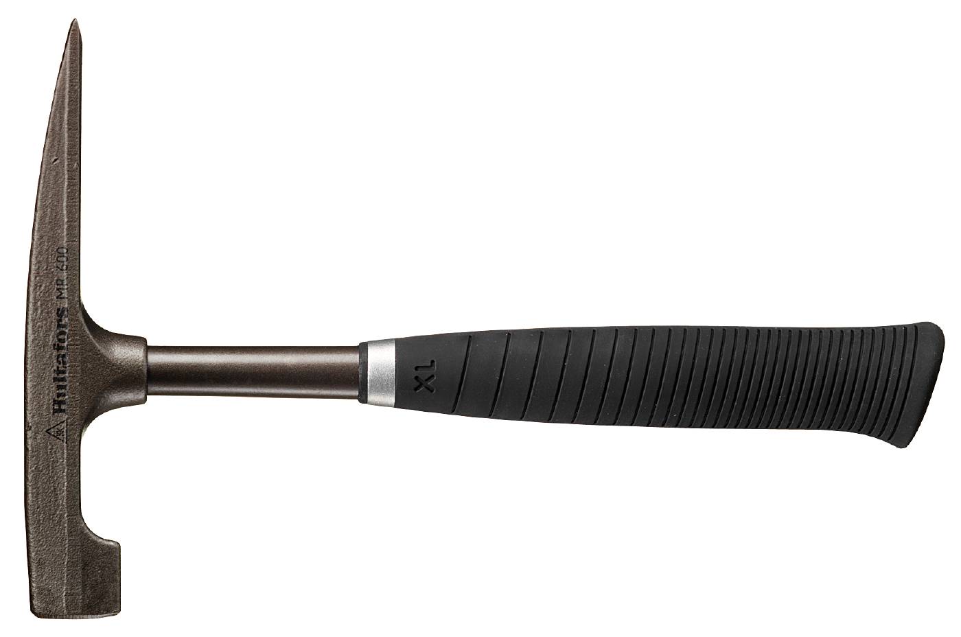 Bricklayers hammer with steel tube handle. Hultafors MR-500