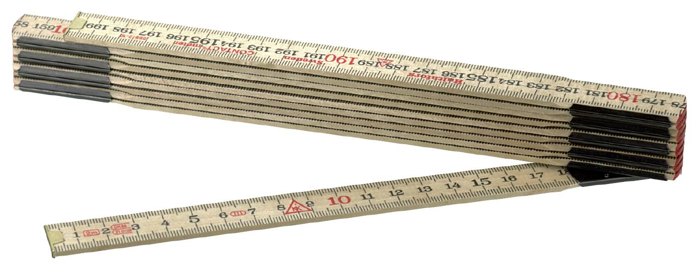 Folding rules (meter rule) of wood Hultafors