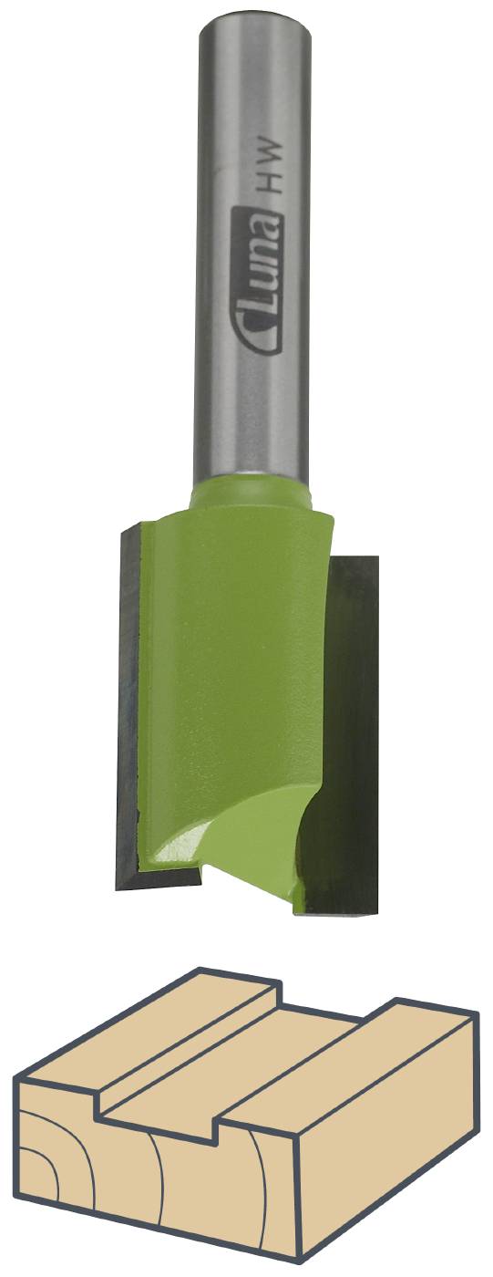 Groove bits Luna Bottom cutters