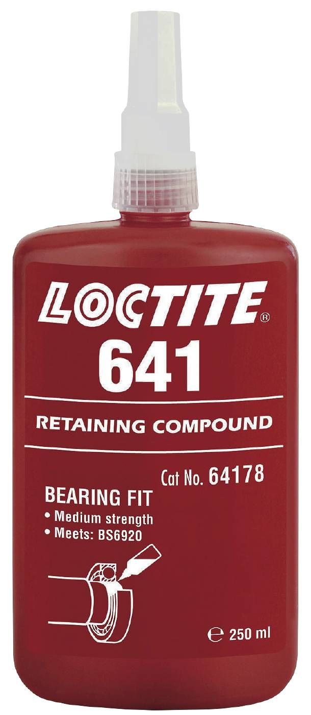 Cylindrisk fastsättning Loctite 641