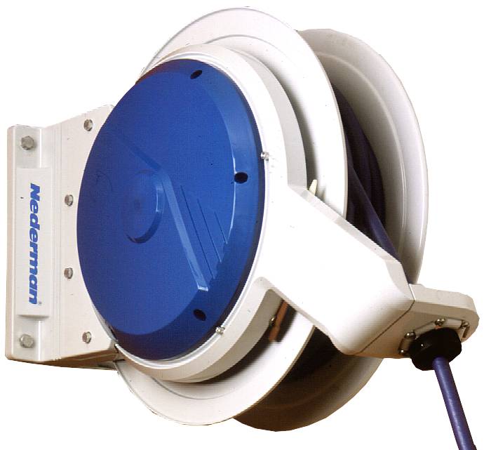 Hose reel for air water Nederman