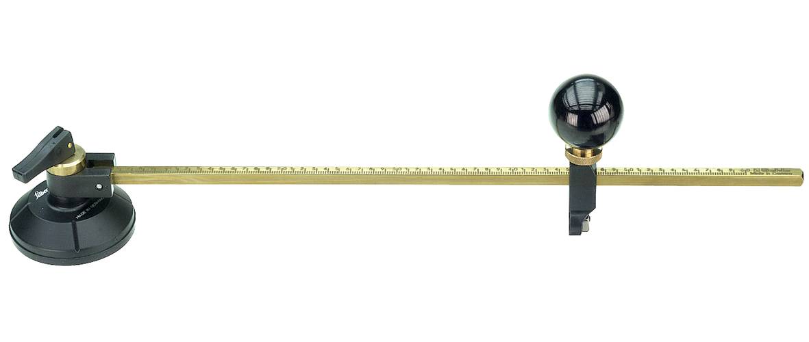 Glass cutter with suction cup for round cutting. Silberschnitt 511 0