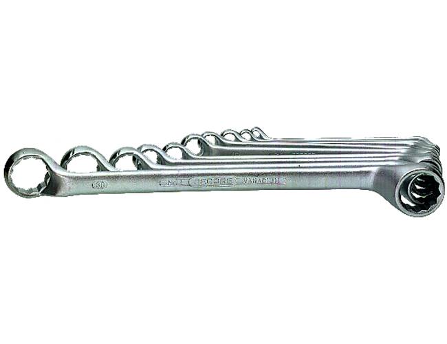 Ring spanners in set Gedore 2-100