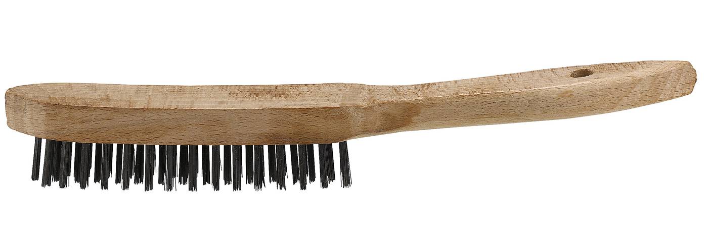Scratch brush Osborn with wooden handle