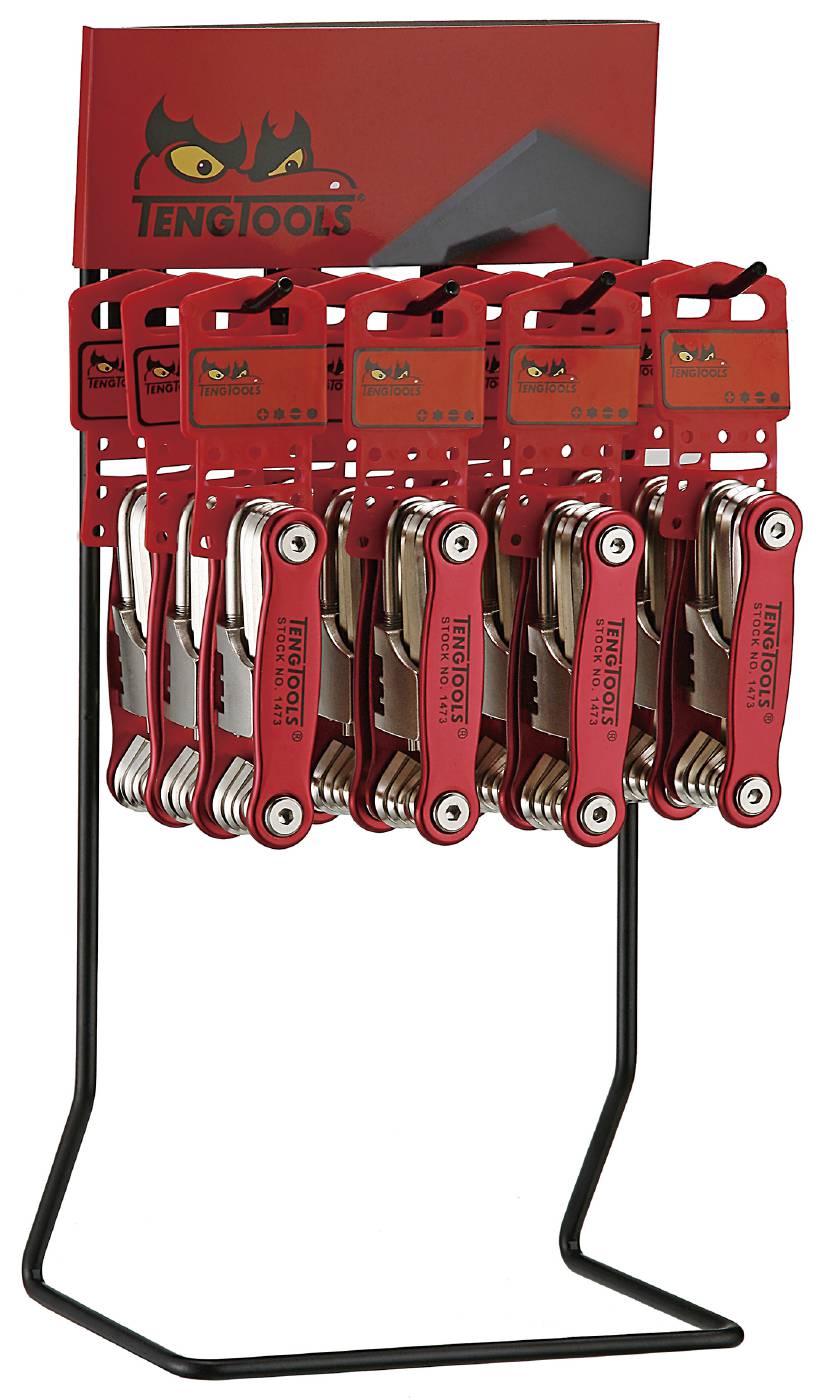 Bike sets in display Teng Tools DIS-1473
