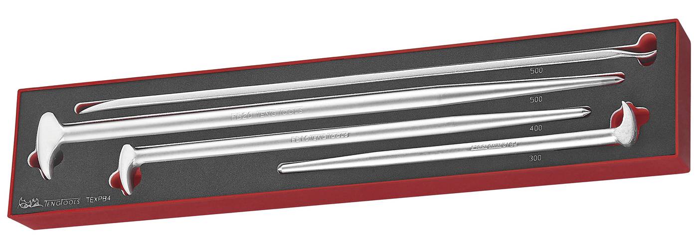 4 deler maskinspettsett Teng Tools TEXPB4