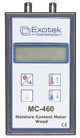 Fuktkvotsmätare för trä Exotek MC-460B / MC-460S-40