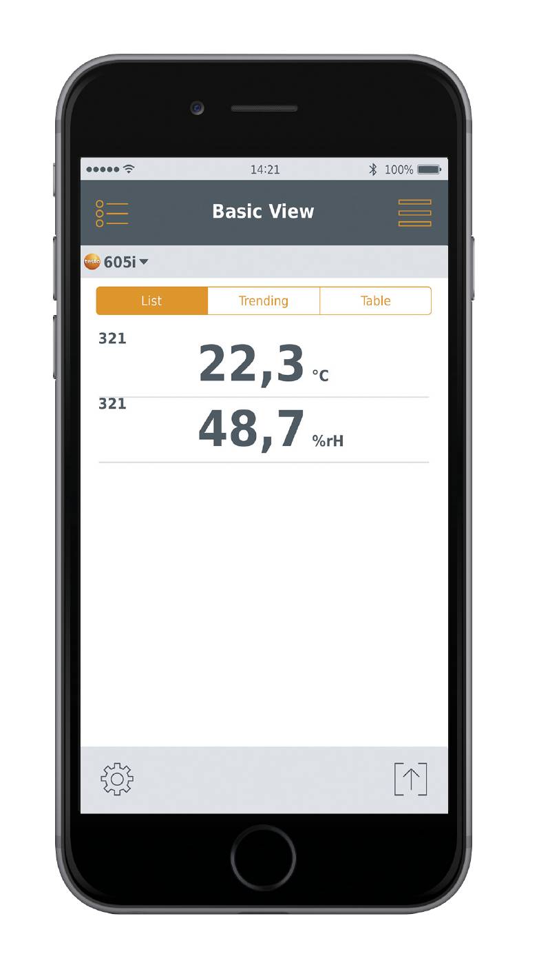 Temp-/Fuktmätare Testo 605i