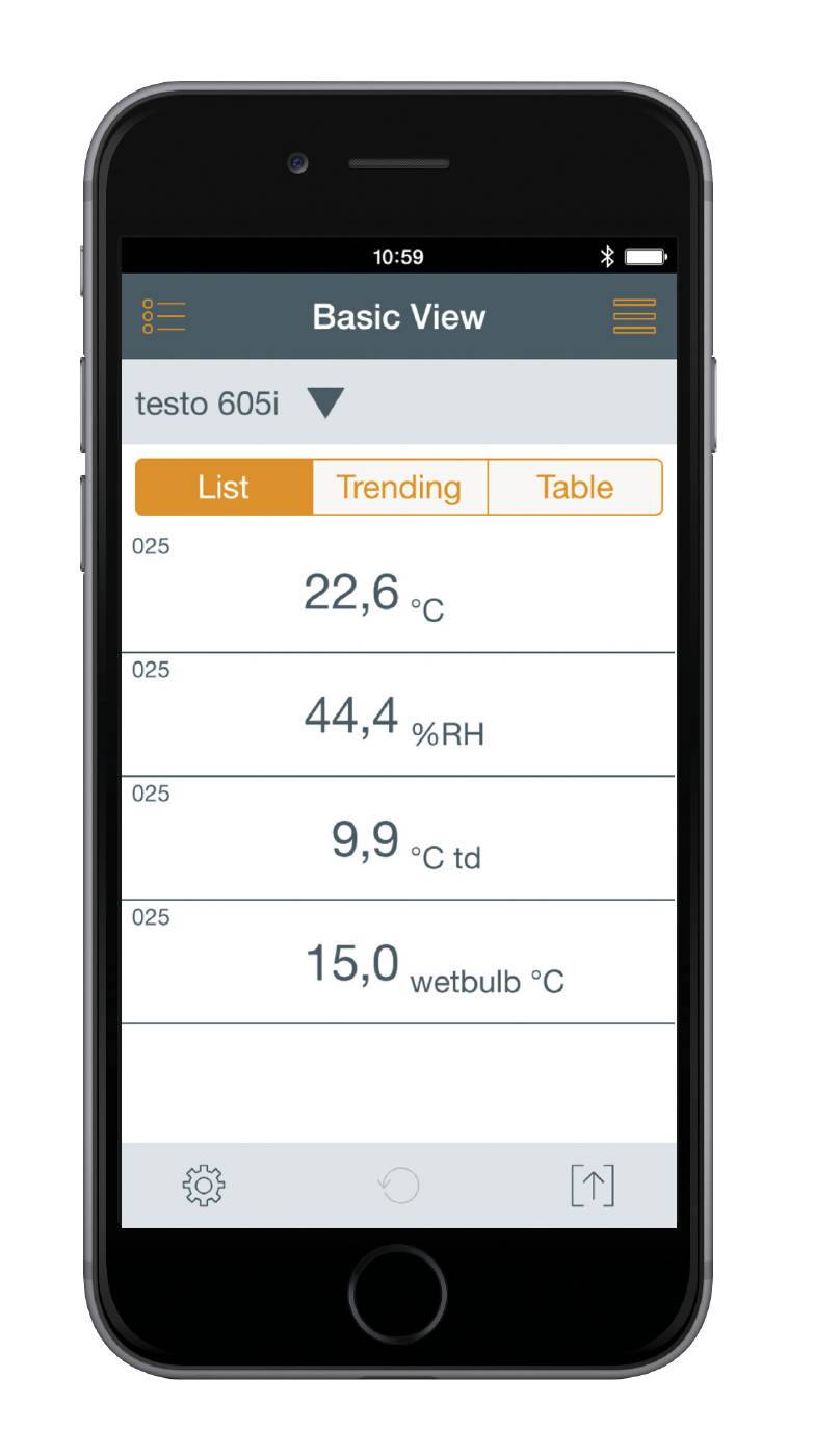 Temp-/Fuktmätare Testo 605i