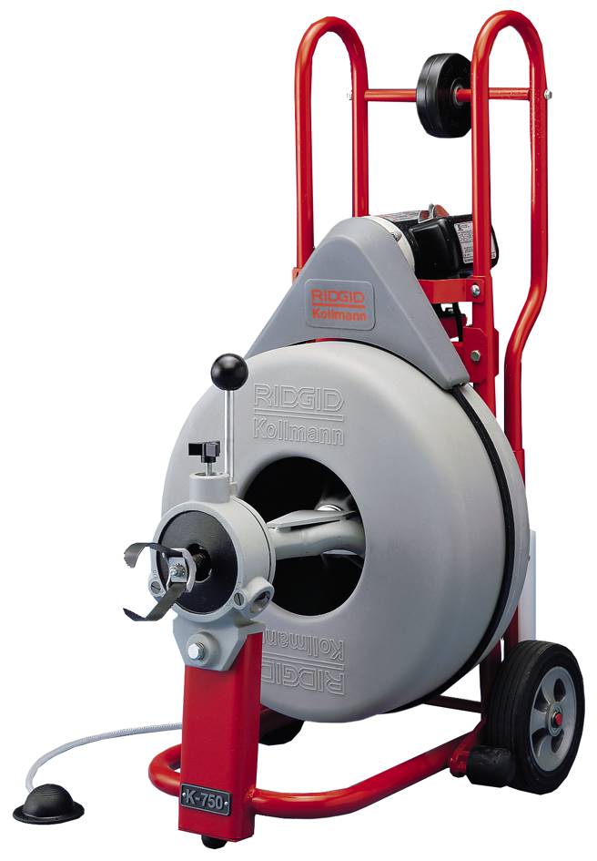Drain cleaner motor driven Ridgid K 750