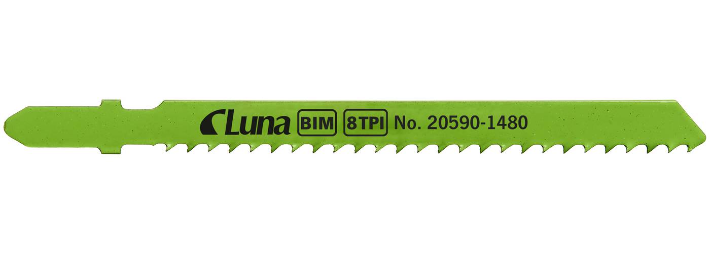 Bi-metal jigsaw blades type T127DF for metal