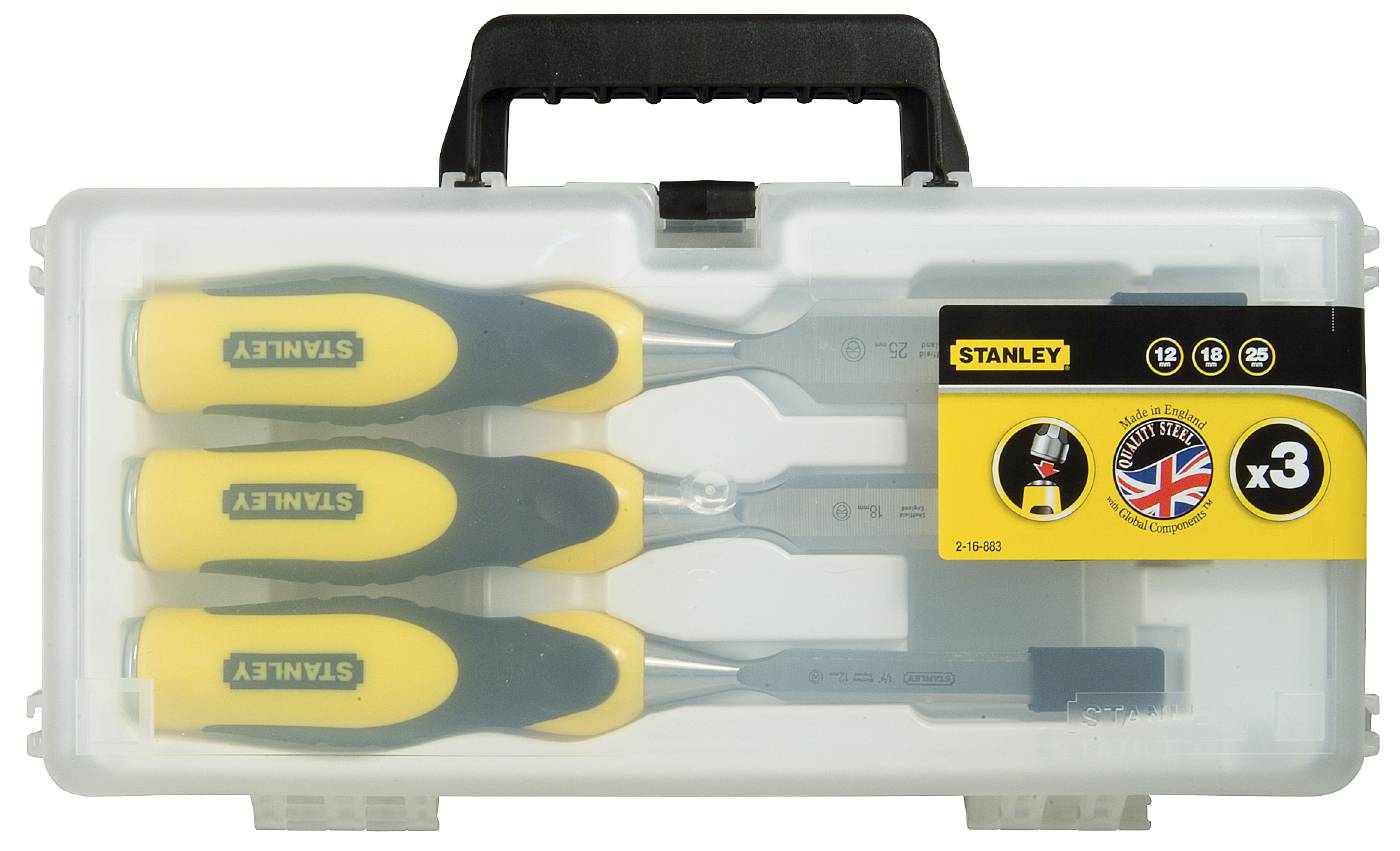 Wood chisel set. Stanley 2-16-883