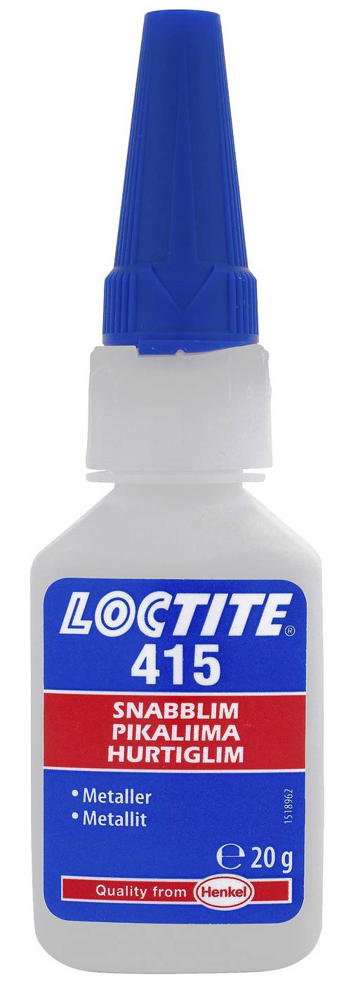 Snabblim metall Standard Loctite 415