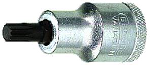 12-point socket. With 1/2" square drive. Gedore INX 19