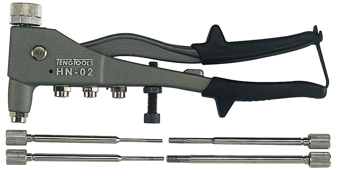 Assembly tool for blind rivets. Teng Tools HN02