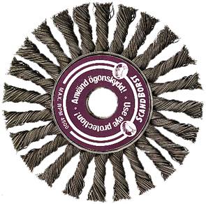 Circular brush with hub bore Osborn 0002631131