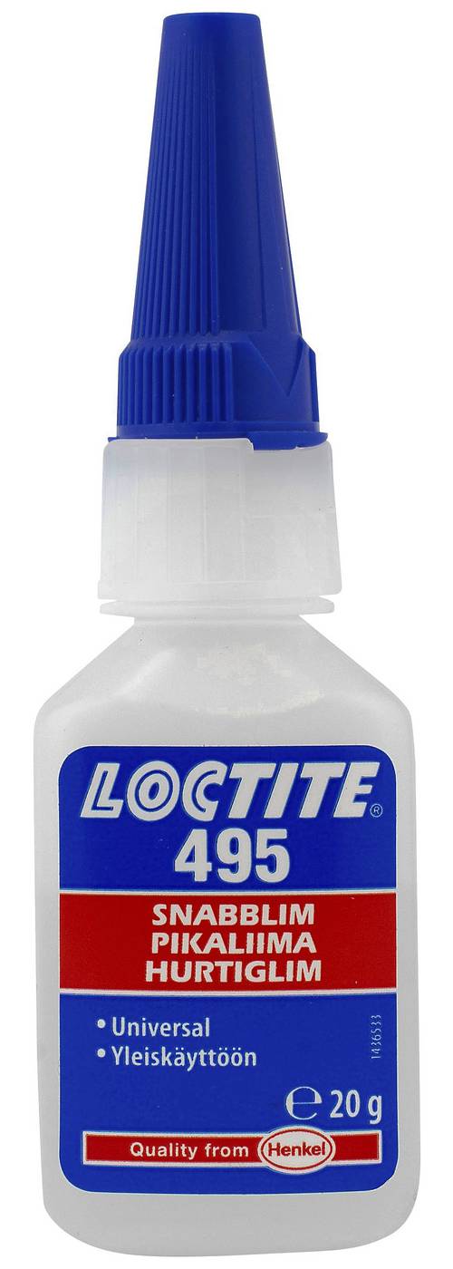 Snabblim Loctite 495