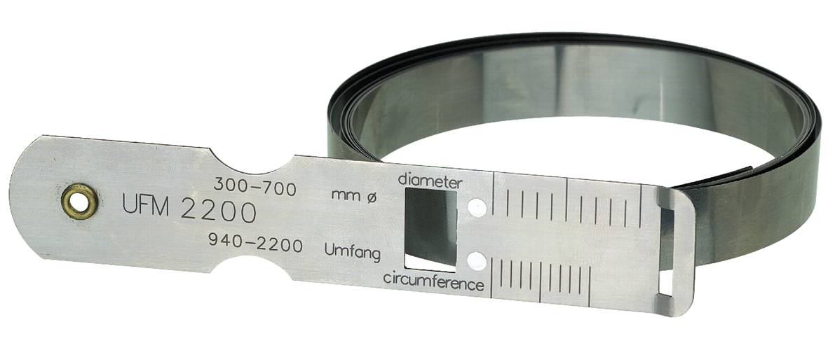 Diameter measuring tapes