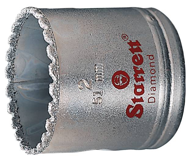 Holesaw - for glazed tiles, clinker, plastic, etc. Starrett