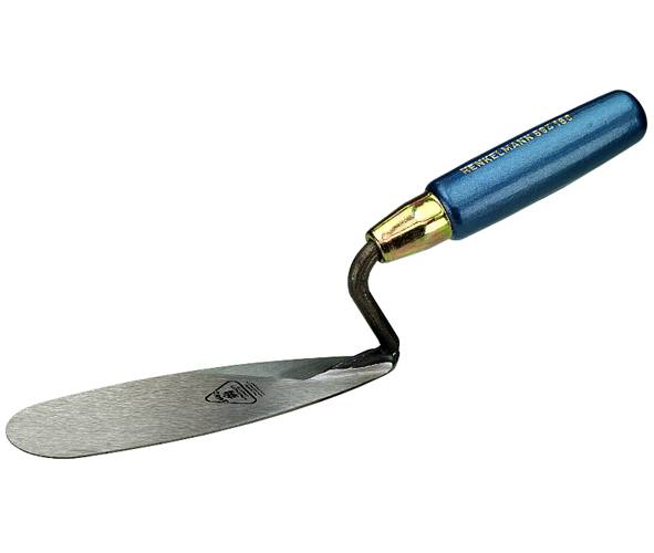 Heavy trowel. Of hardened steel. Fine ground. Jung Henkelmann 694160