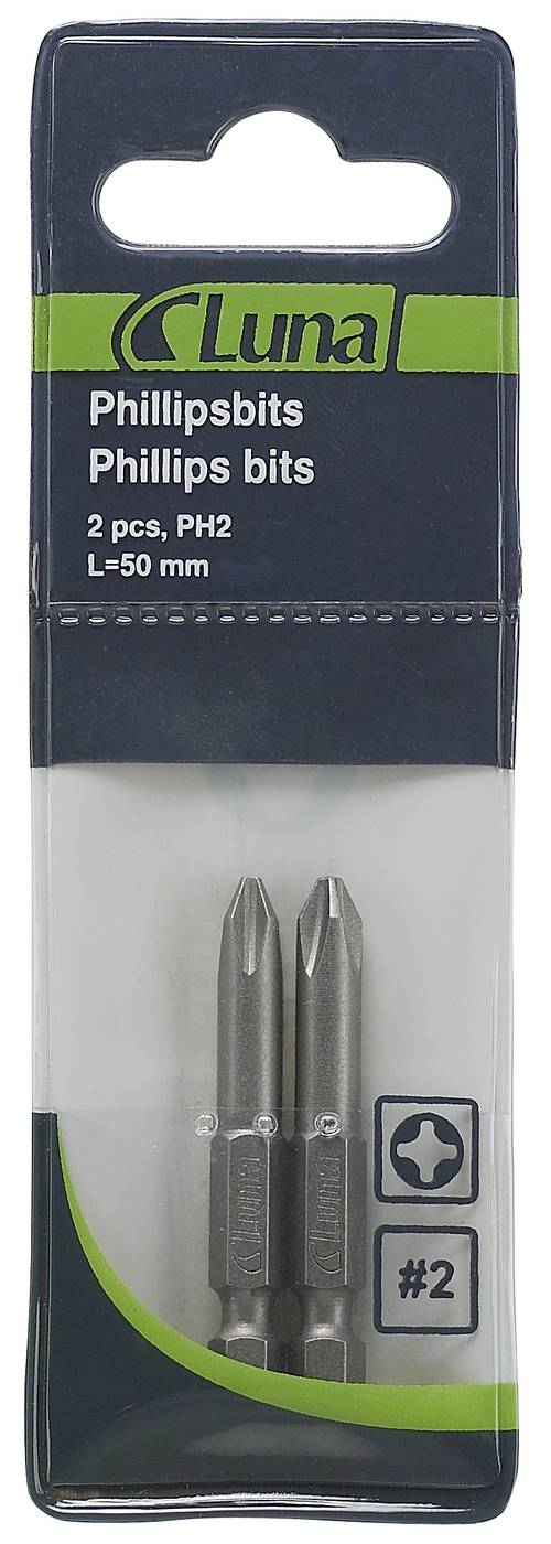 Bits for Phillips cross heads Luna